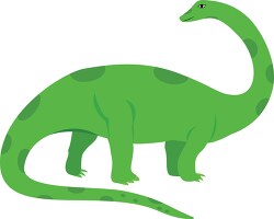 green brontosaurus dinosaur
