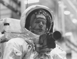 neil armstrong during eva simulation