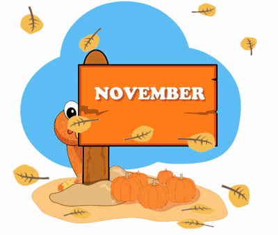 november calendar fall leave