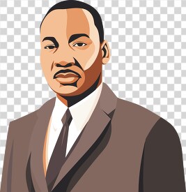 illustration of the iconic civil rights leader martin luther kin