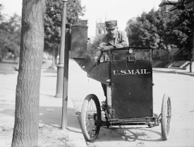 motor cycle postman 1912