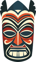 traditional Maori tribal mask